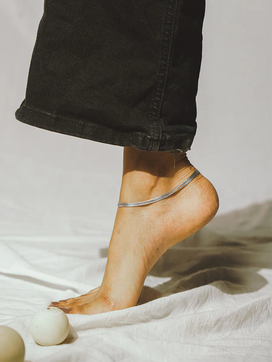 Teyra Handcrafted Handcrafted Anklet pair