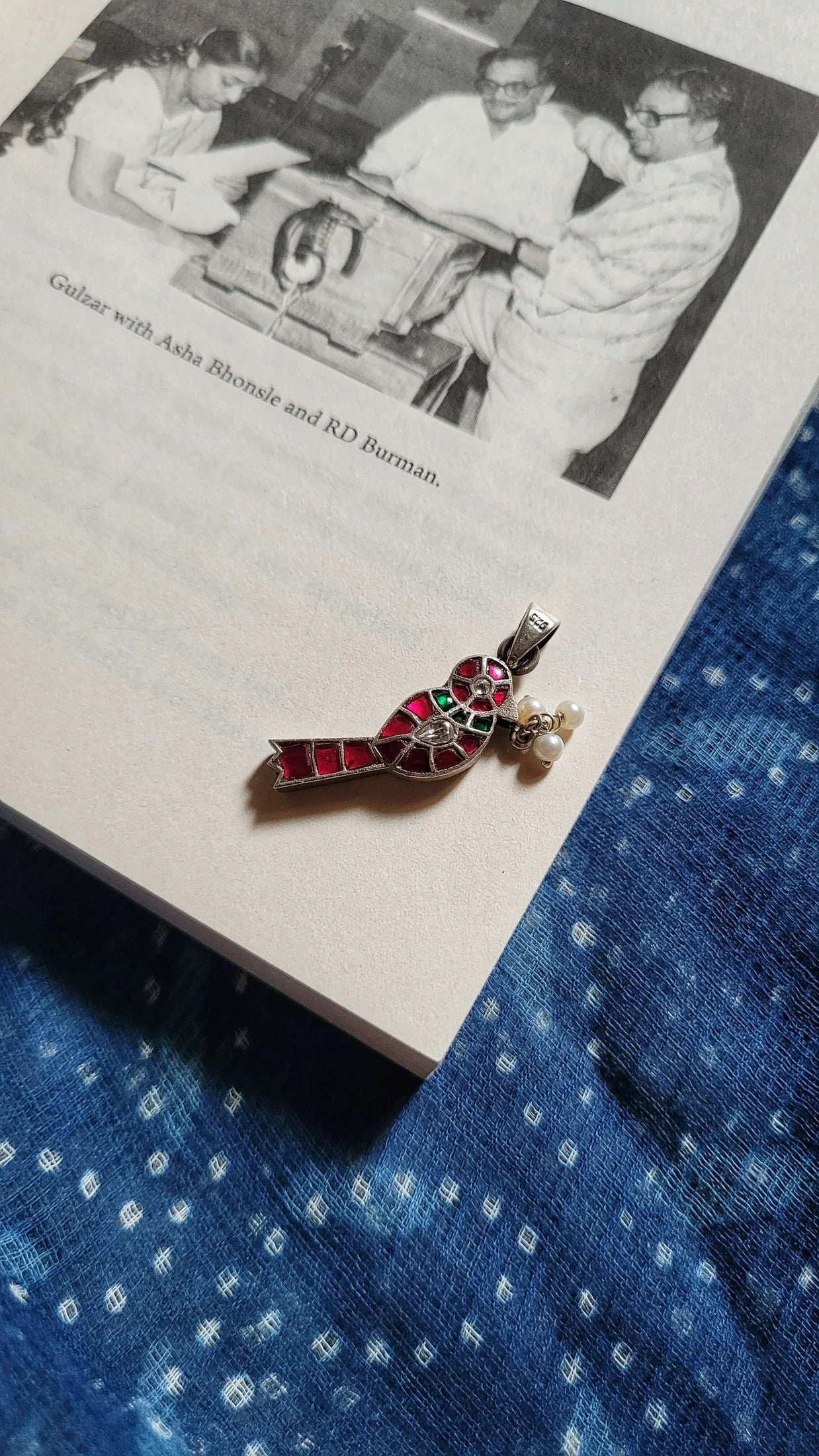 Noori Flight Handcrafted Silver Pendant