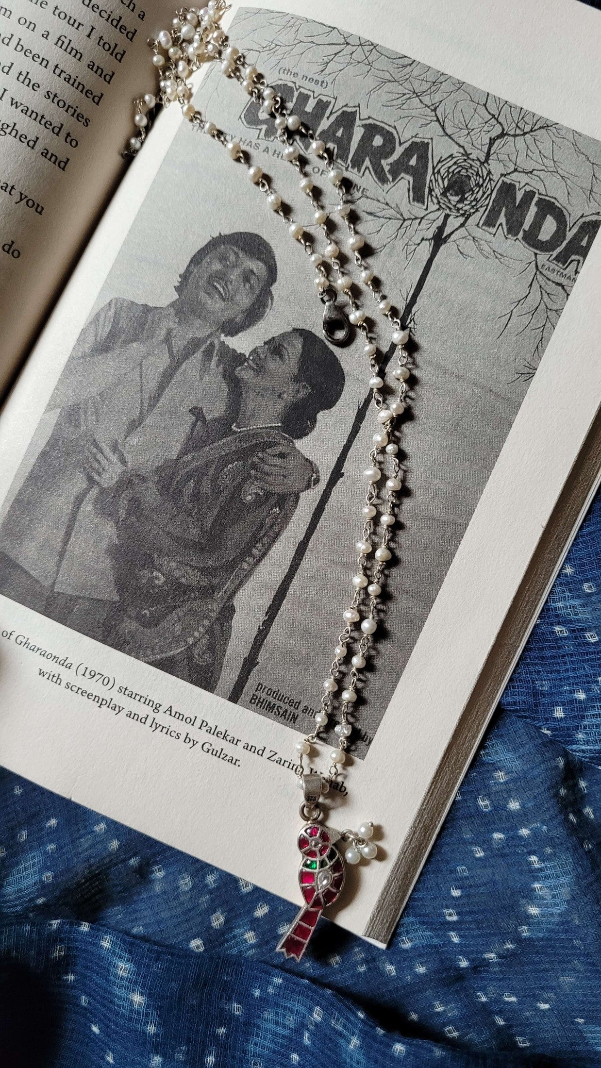 Noori Flight Handcrafted Silver Pendant