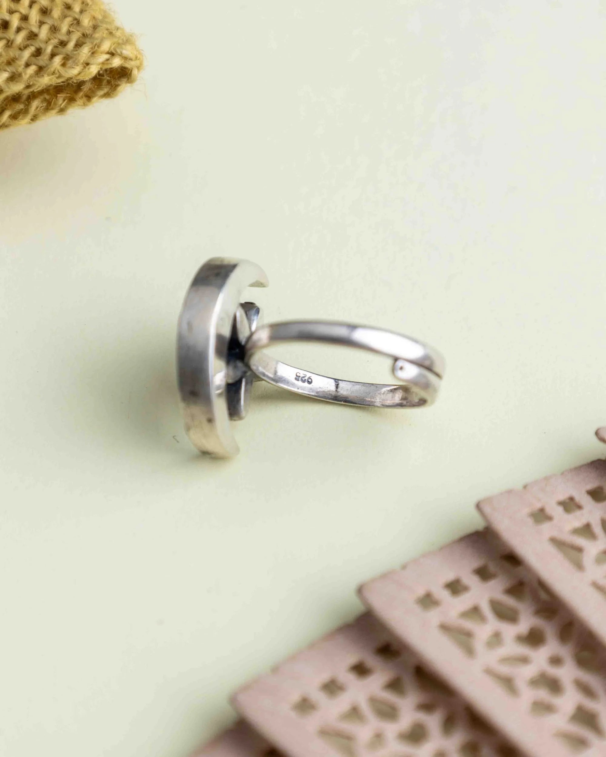 Ziya Moonflower Handcrafted Ring