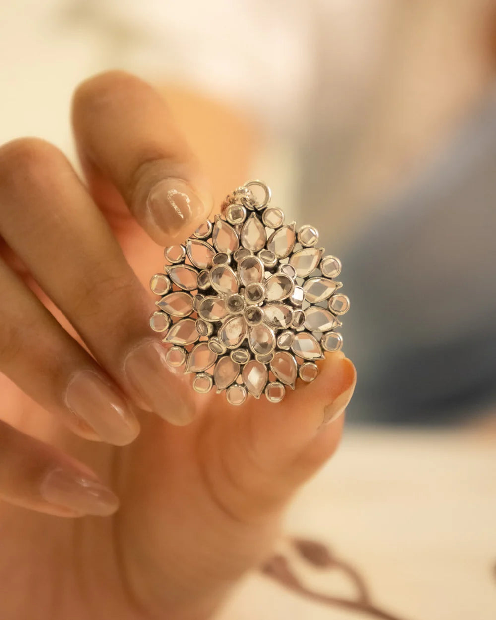 Elara Bloom Handcrafted Pendant