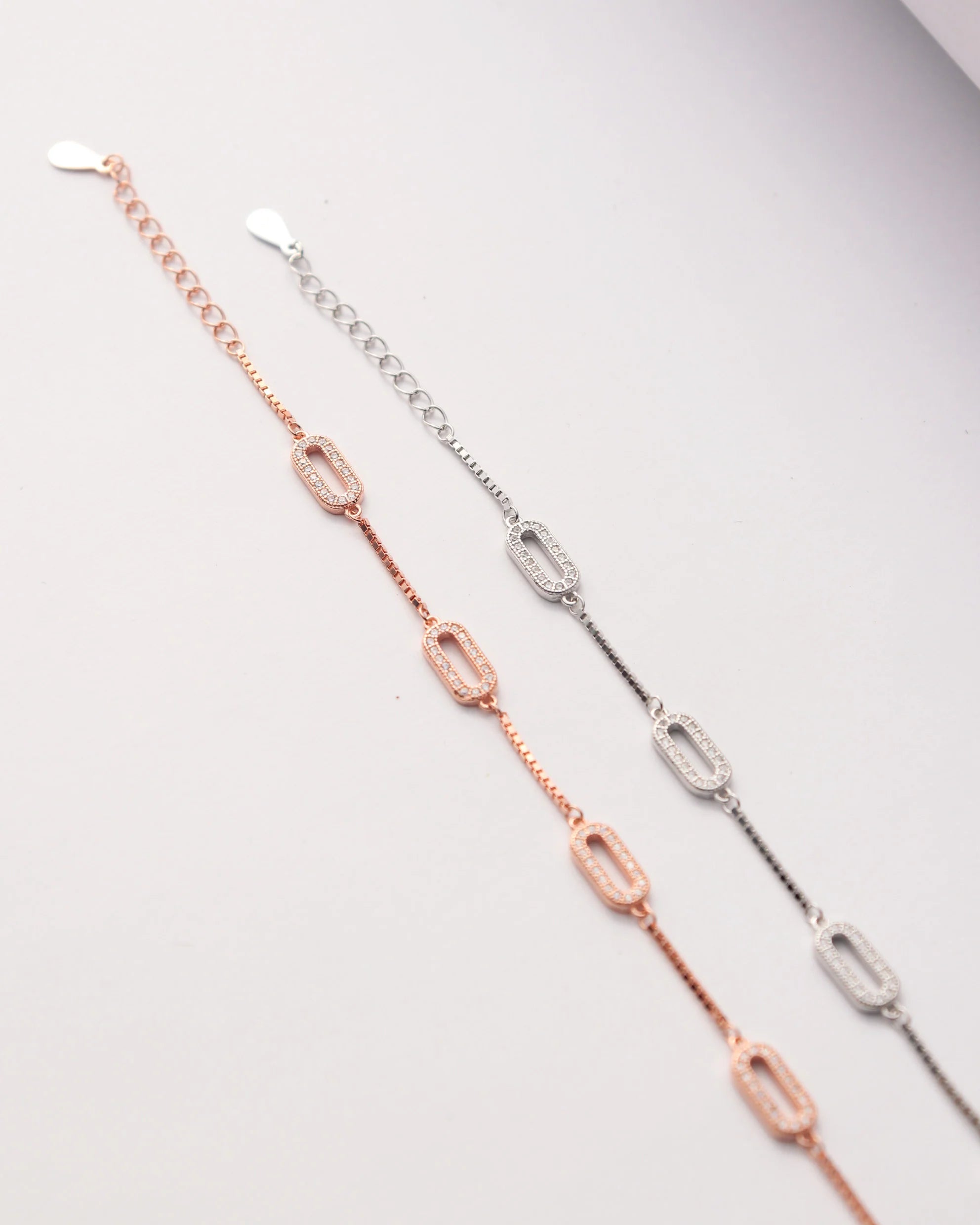 Noorlyn Fine Handcrafted Anklet Pair