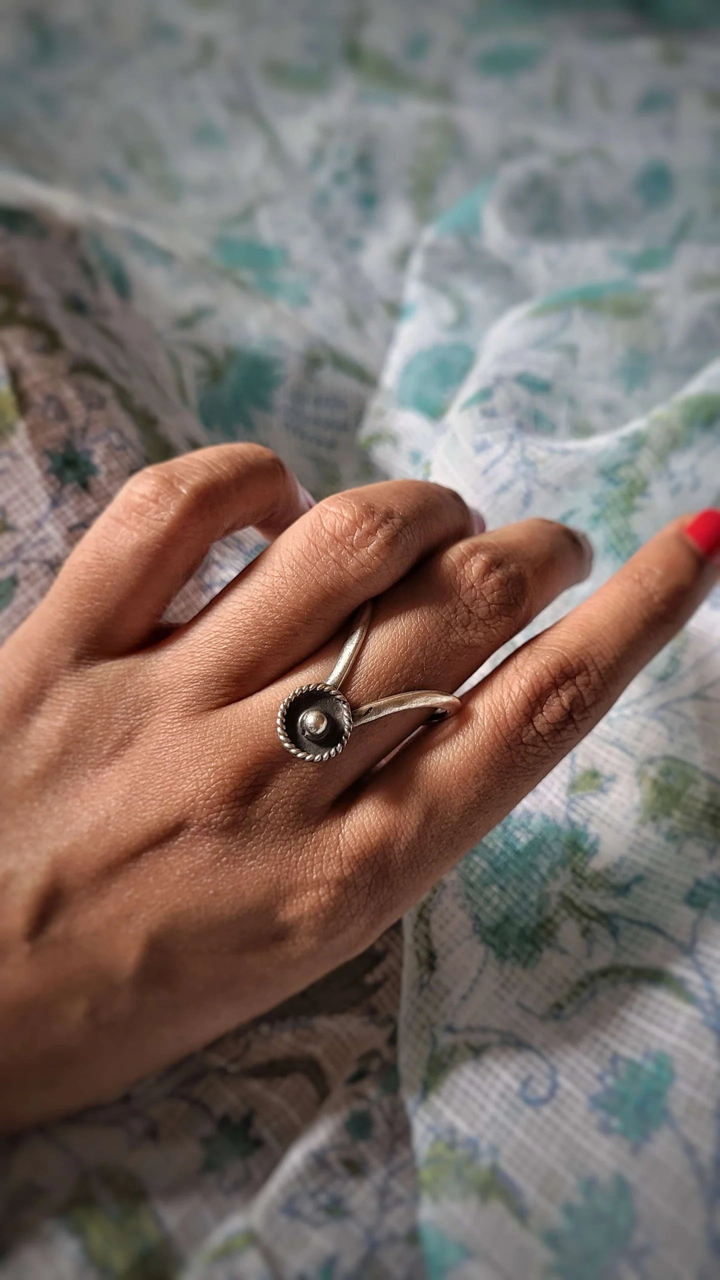 Indira Silverset Ring