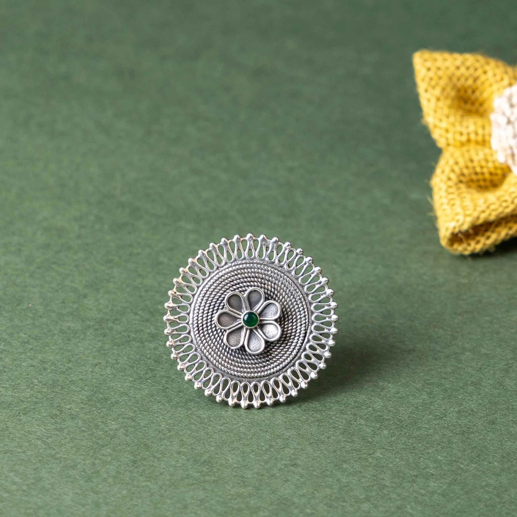 Inaayat Floral Grace Handcrafted Ring