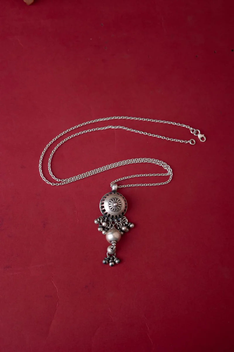 Shravya Drape Bell Handcrafted Necklace