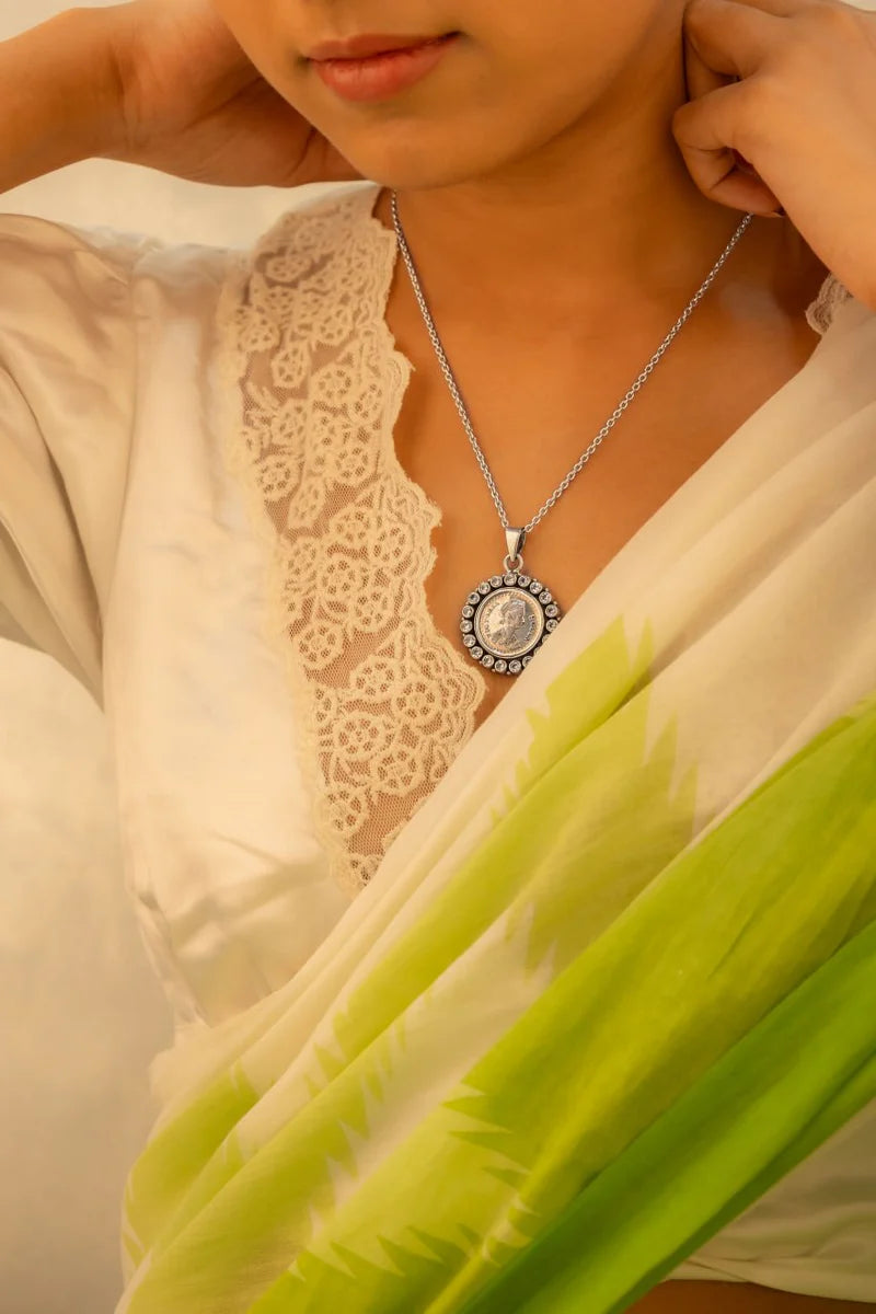Empress Era Coin Handcrafted Pendant