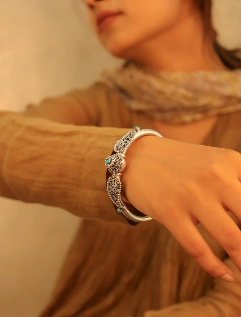 Arden Blue Eye Heritage Handcrafted Bangle
