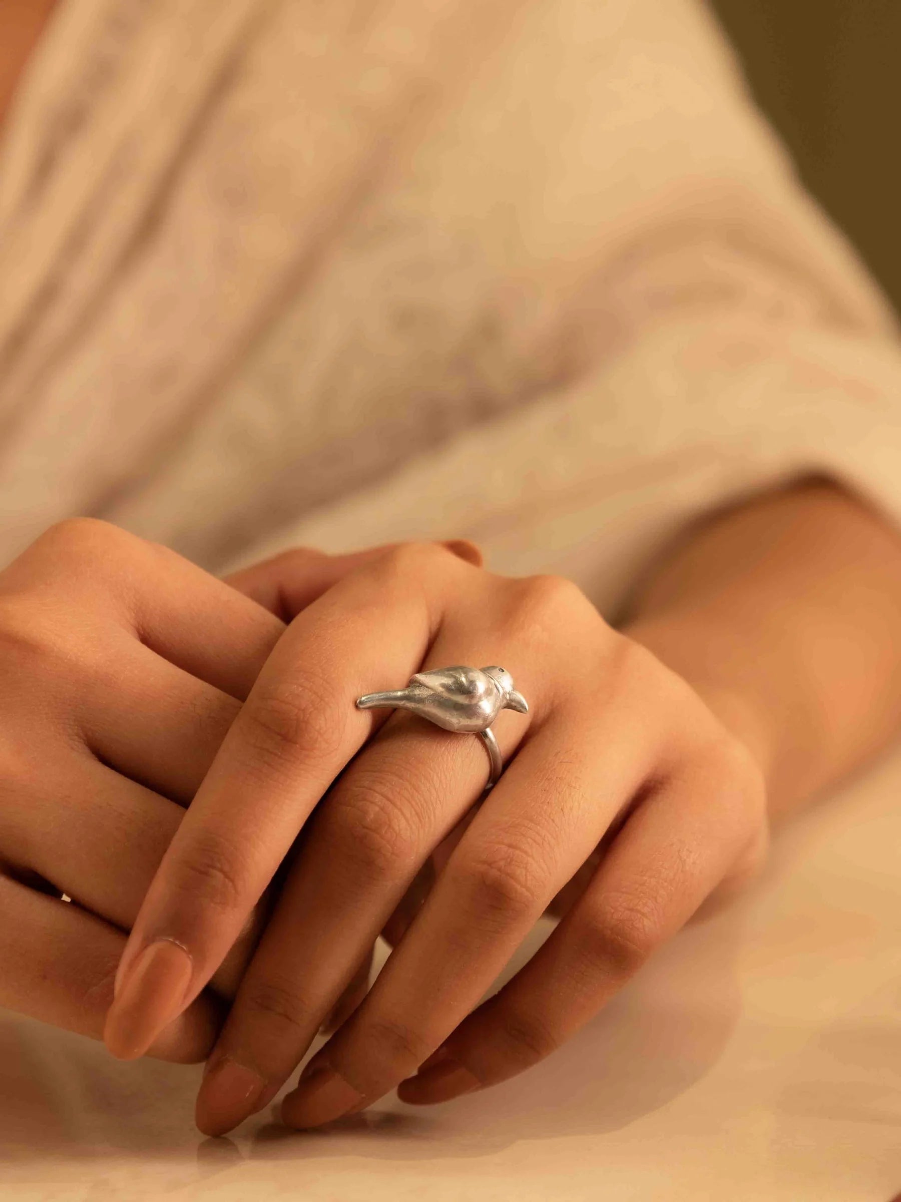 Noor-e-Parinda Handcrafted Ring