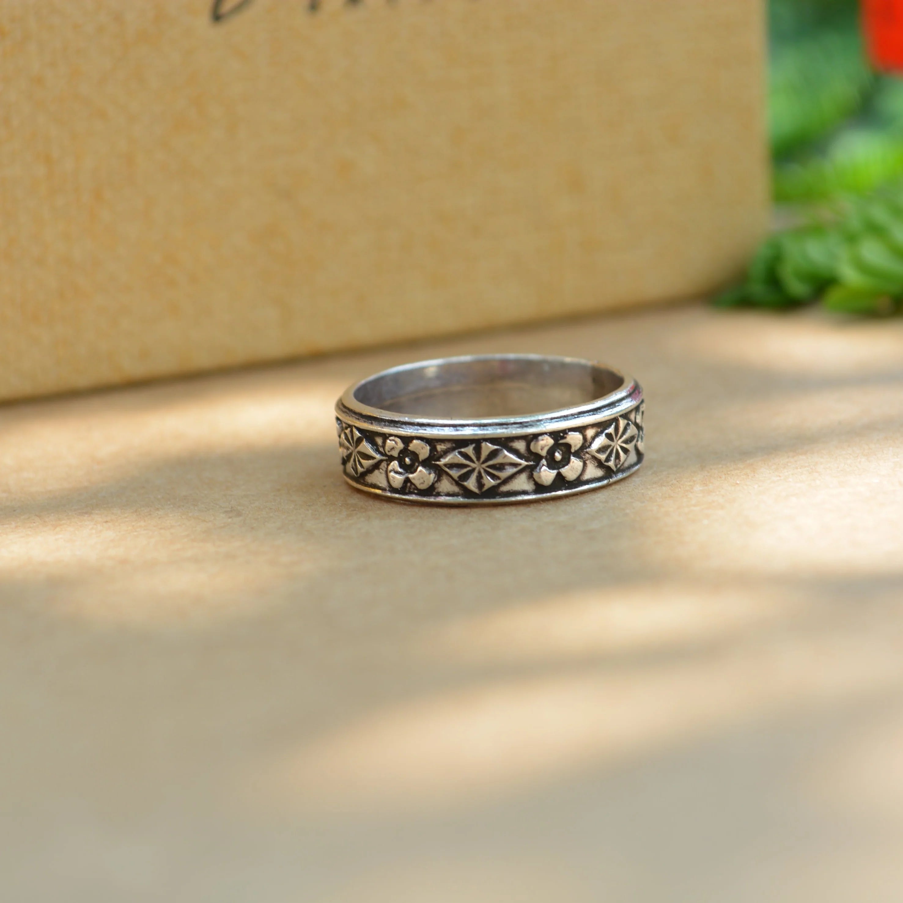 Silverscape Blossom Ring