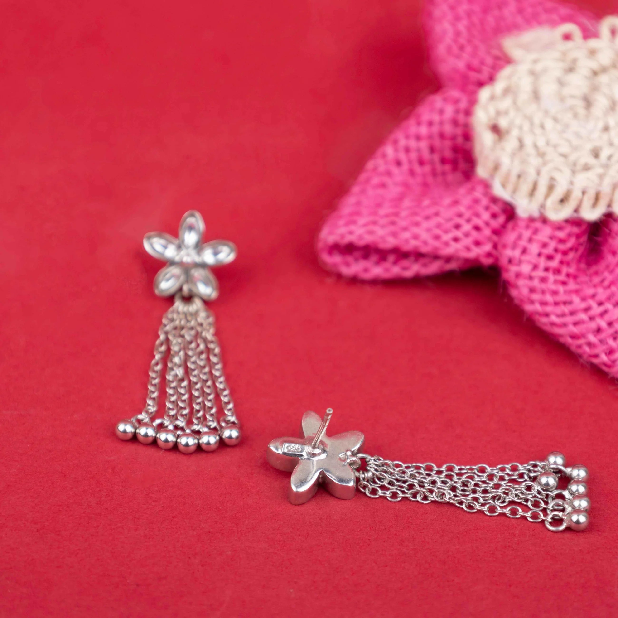 Indira Bloom Tassel Handcrafted Drops