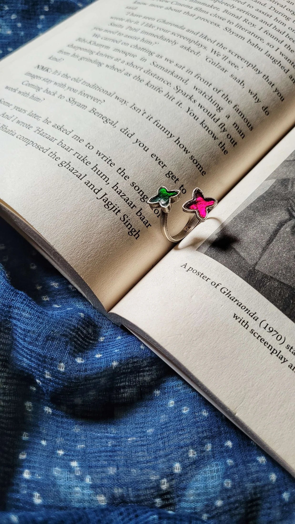 Leheriya Delight Silver Ring
