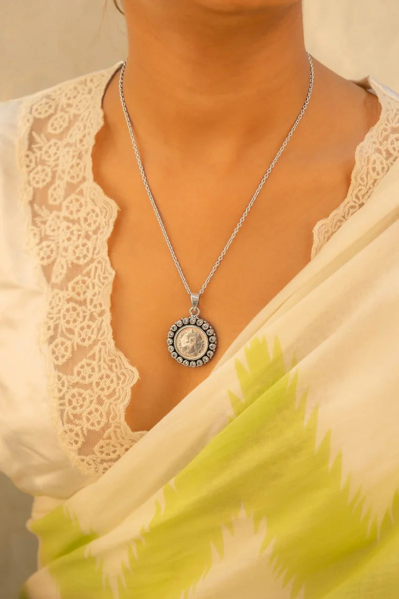 Empress Era Coin Handcrafted Pendant