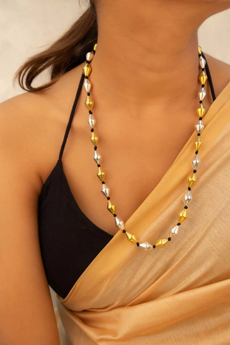 Nira Dual Aura Handcrafted Mala