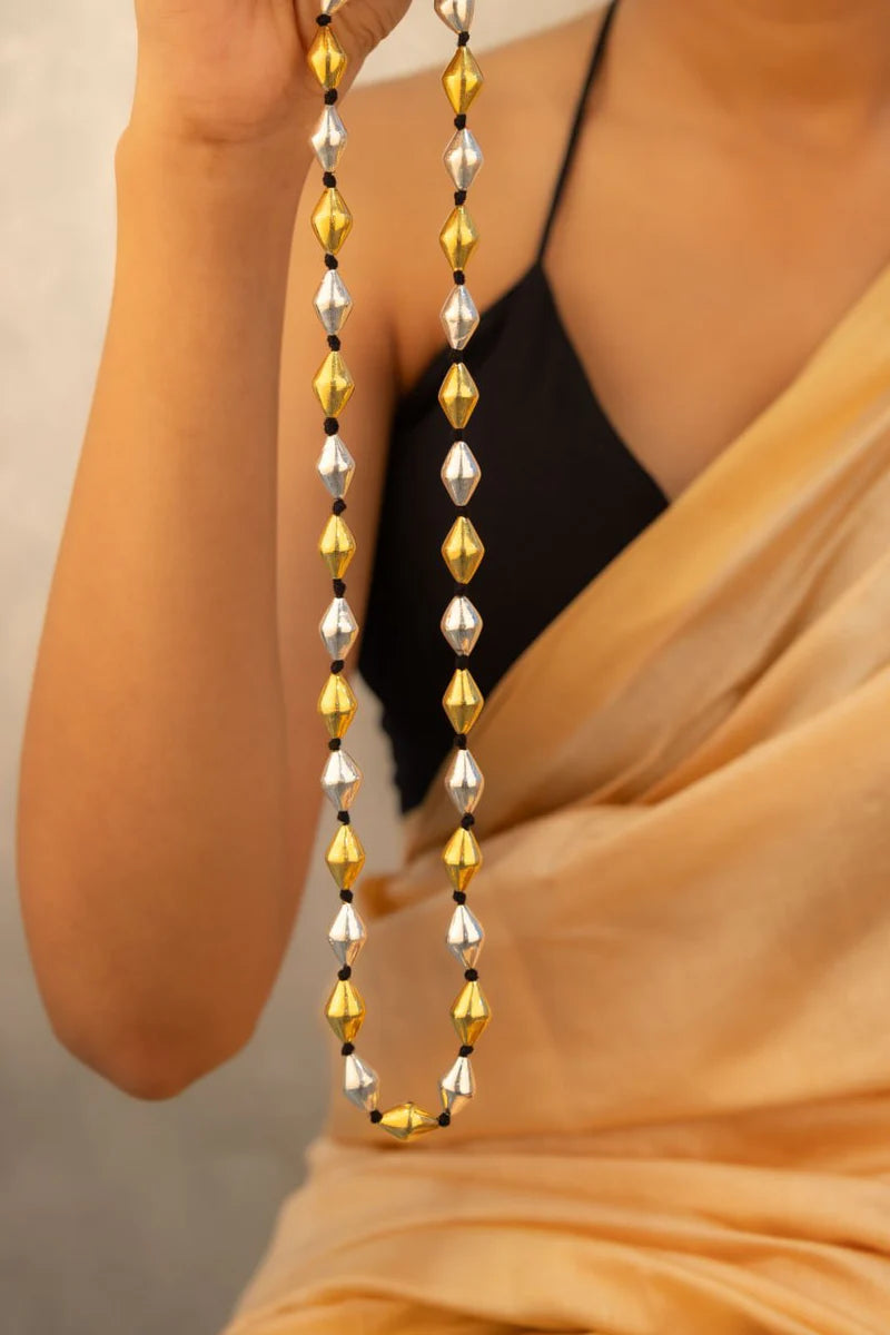Nira Dual Aura Handcrafted Mala