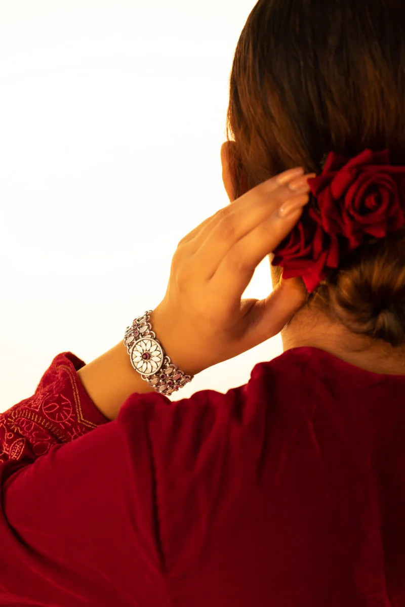 Zaria Blossom Crown Handcrafted Bracelet