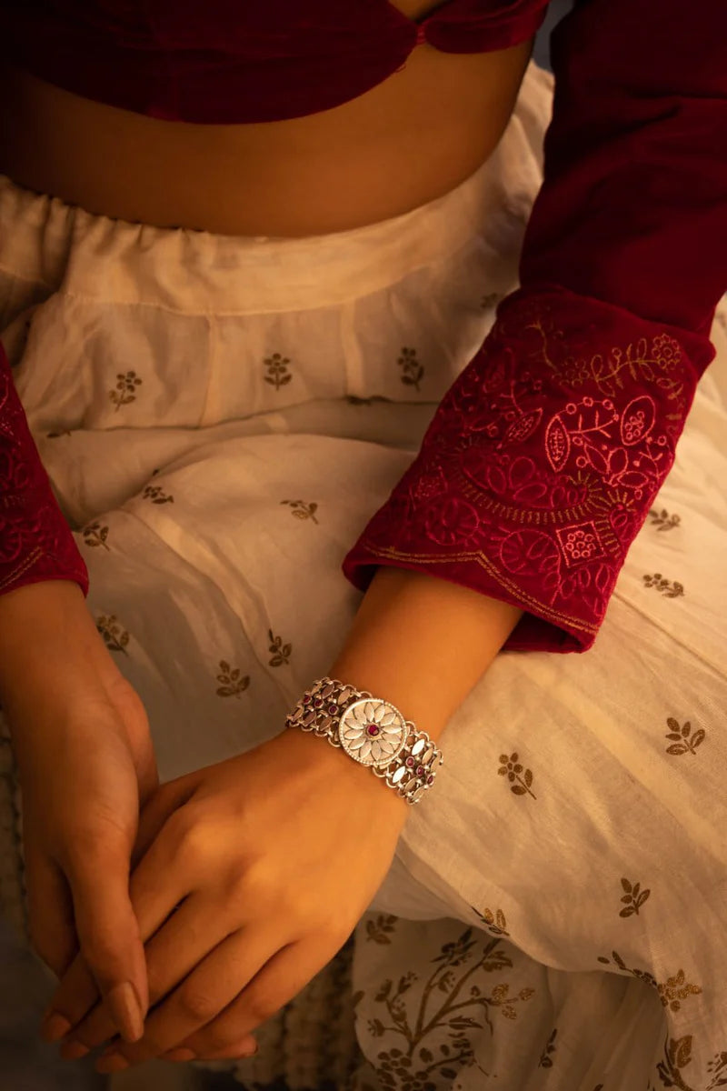 Zaria Blossom Crown Handcrafted Bracelet