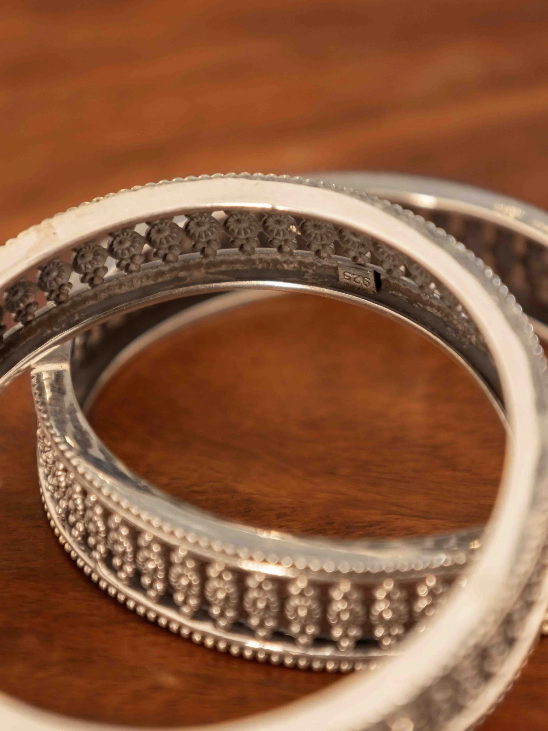 Elara Lacework Handcrafted Bangle